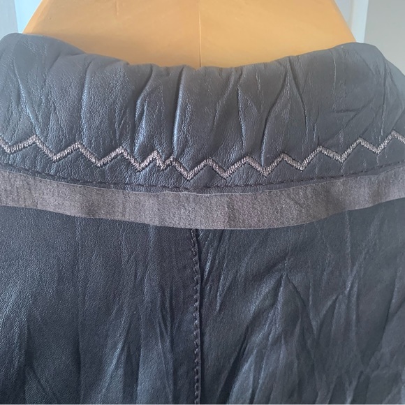 Gerry Weber size 6 Leather Jacket - Picture 5 of 11